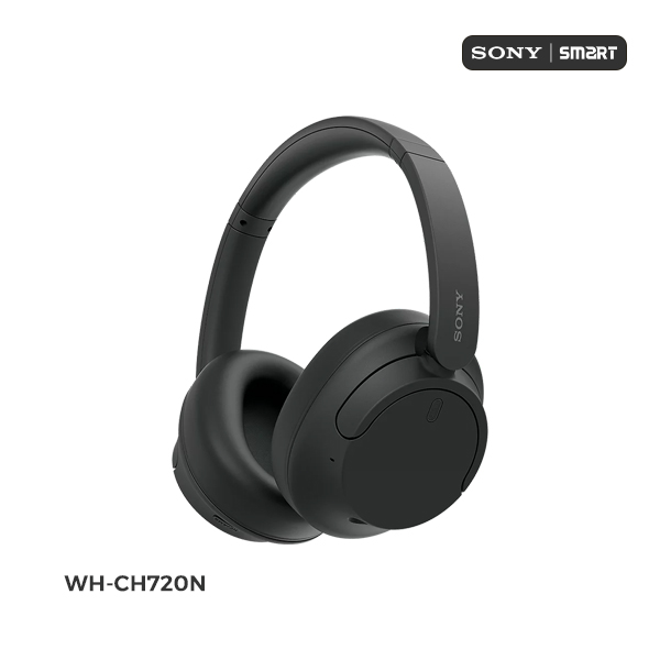 SONY WH-CH720N Wireless Noise Canceling Headphones Black White