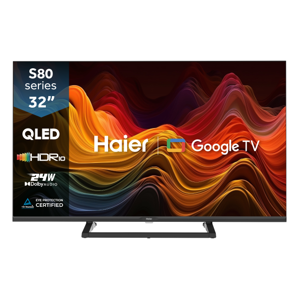 Haier H32S80GFX 32 Inch QLED Full HD Google Smart TV