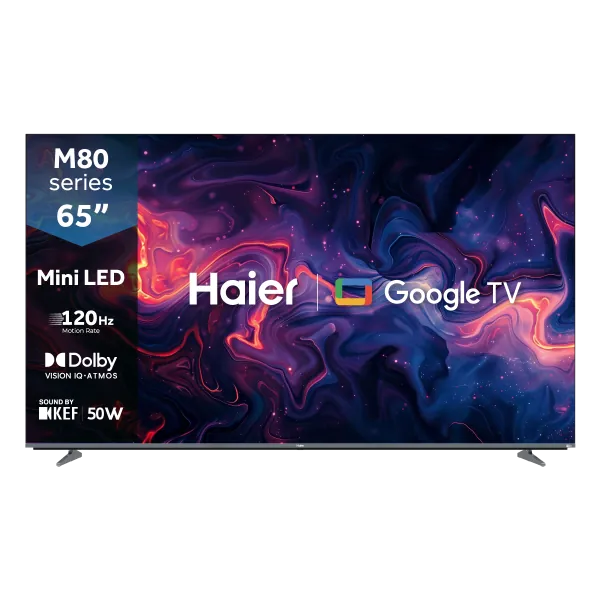 Haier H65M80FUX 65 Inch 4K UHD Smart Google TV