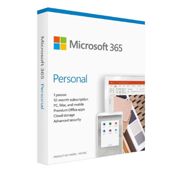 Microsoft Office 365 Personal English APAC EM Subscription 1 Year Medialess  P6 #QQ2-00983