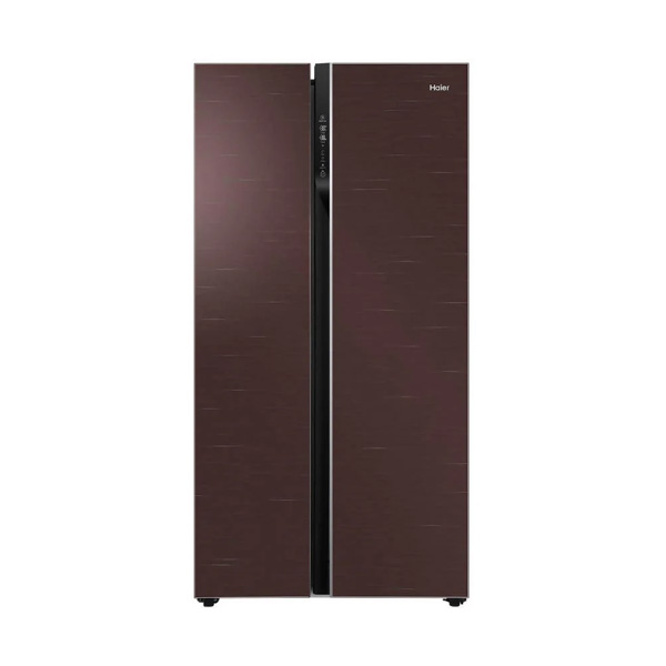 Haier 600 Liters No Frost Side-by-Side Refrigerator (Chocolate Glass),  HRF-622ICG