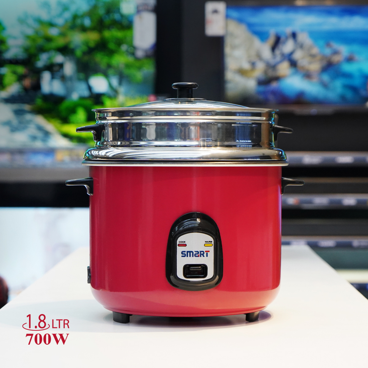 SMART RiceCooker 1.8  Liter SEK-RC18FS- Best Rice Cooker